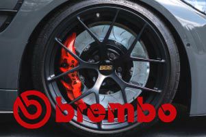 Brembo】GT 380x34 モノブロック対向6ポッド スロット ビッグ ブレーキ