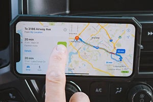 ポルシェ 991/ボクスター/ケイマン専用 マグネットスマホホルダー