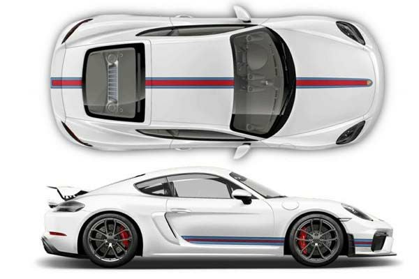 ケイマン、ボクスター サイドデカール