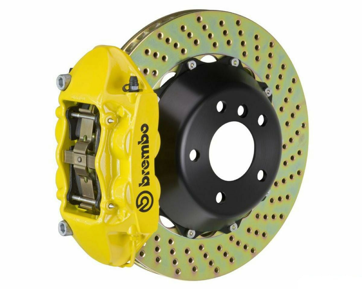 Brembo】GT 380x28 対向4ポッド ドリルド ビッグ ブレーキ キット