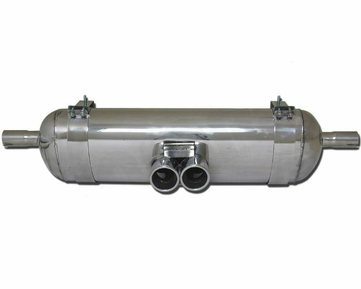 ポルシェ 986 ボクスター前期用 スポーツマフラー (76mm/Round