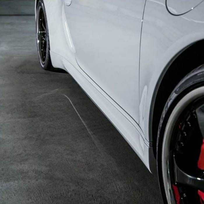 自動車用 サイドスカート ホワイト 未使用品 サイド・スカート