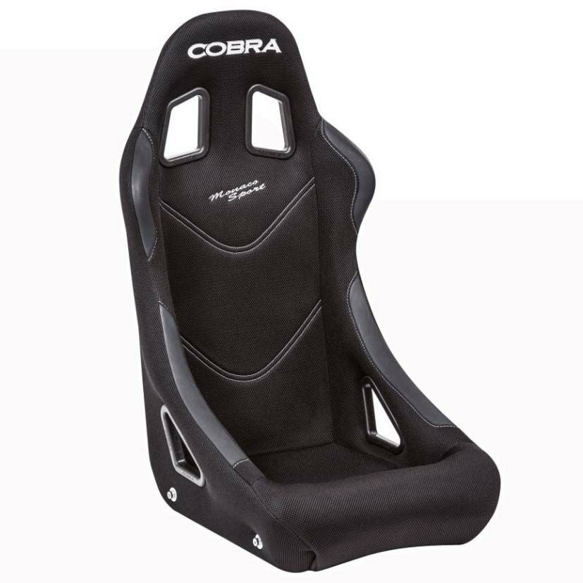 Cobra】Monaco Pro フルバケットシート（ブラックファブリック)