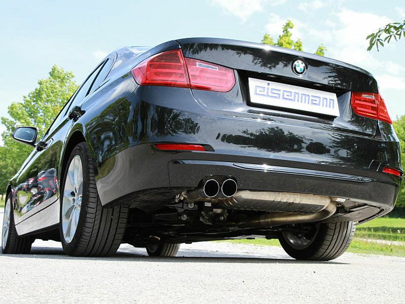 美品Eisenmann  328i 428i專用 BMW 328i(F30)/428i(F32)等 スポーツマフラー 76mmチップ【Eisenmann】