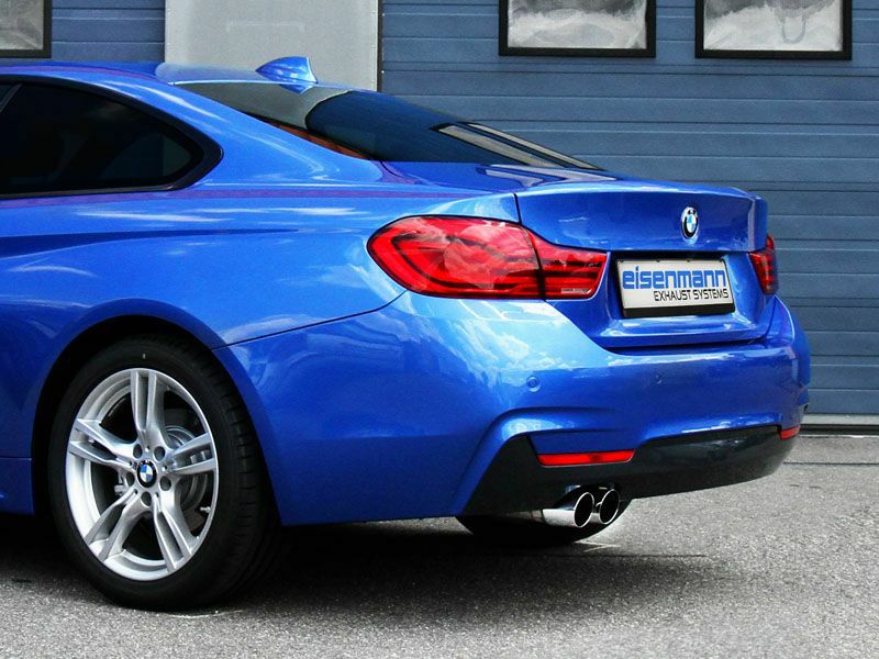 BMW 320i/320i xDrive(F30,F31) スポーツマフラー 76mmチップ【Eisenmann】