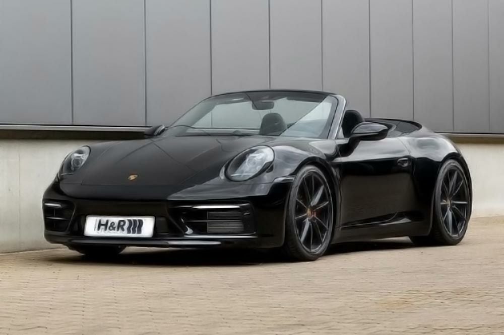 H&R スポーツスプリング ポルシェ 992 ポルシェ 992カレラ系用 スポーツスプリングセット【H&R】