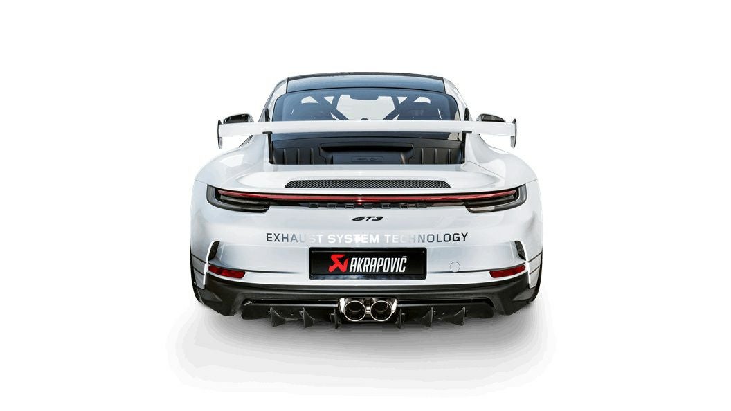 Akrapovic】スリップオン レース ライン チタニウム マフラー ポルシェ