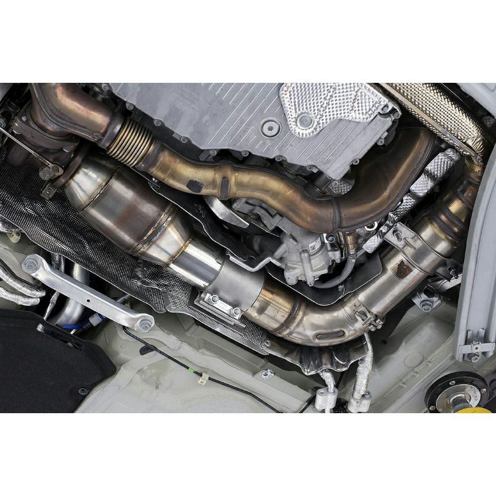 ポルシェ718 純正キャタライザー　触媒 Fabspeed】HJS スポーツ触媒 キャタライザー ポルシェ 718ボクスター