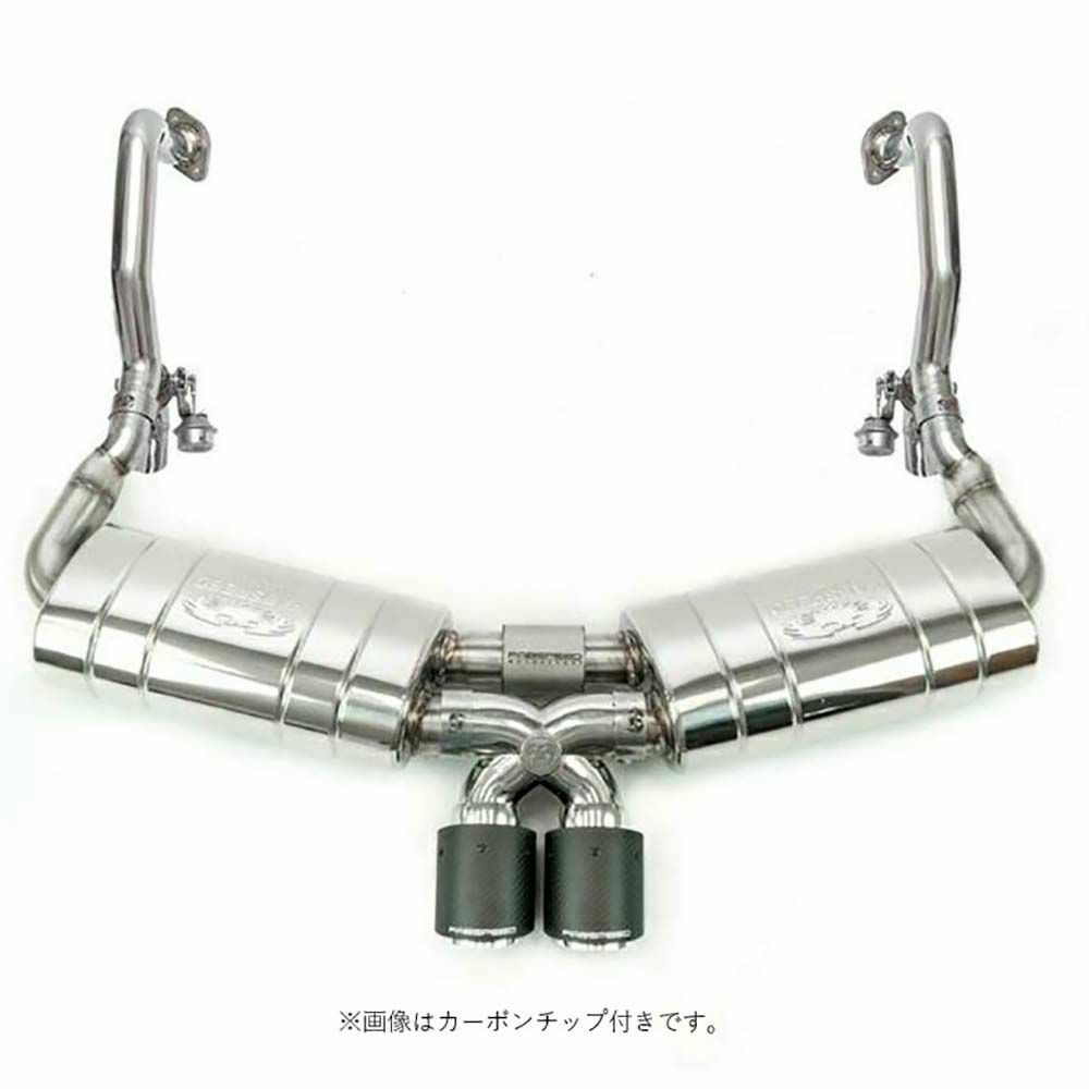 Fabspeed】PSE車用 バイパスバルブ付き TrackTec マフラー(カーボン