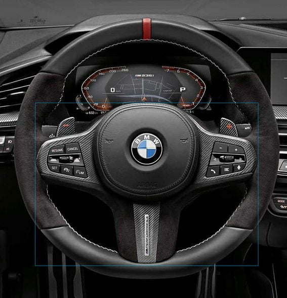 M PERFORMANCE ステアリングカバー BMW純正】M Performance ステアリングホイール カバー アルカンターラ