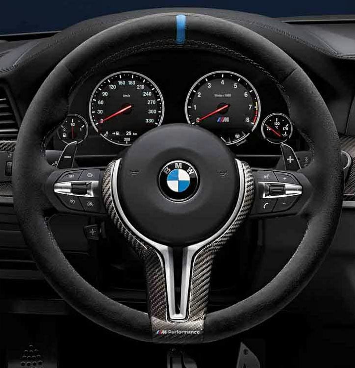 BMW純正】M PERFORMANCE カーボン ステアリングホイール カバー X5(F85