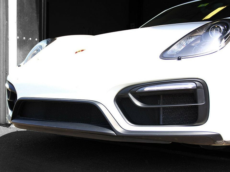 ポルシェ 718ケイマン ラジエータープロテクショングリル(シルバー) P