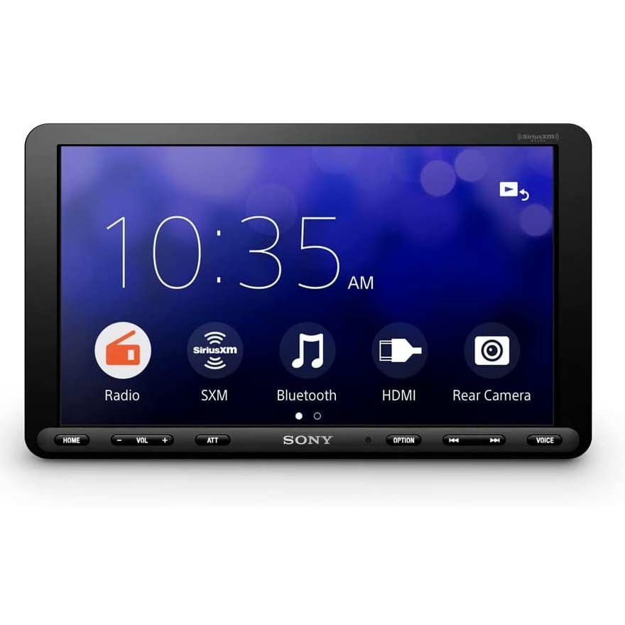 SONY AX8100 1DINダッシュナビ 9インチ 上下、前後、傾き可 Apple CarPlay