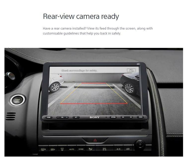 SONY AX8100 1DINダッシュナビ 9インチ 上下、前後、傾き可 Apple CarPlay