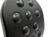 ポルシェ 911/930/993用 アルミアクセルペダル(ラバーグリップ付)ブラック【Rennline】　グリップラバー付きブラックペダルのイメージ画像