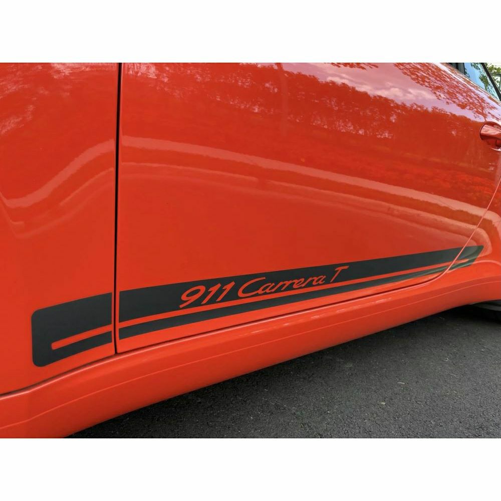 ポルシェ 911 Carrera T カスタマイズ オリジナルテキスト サイド