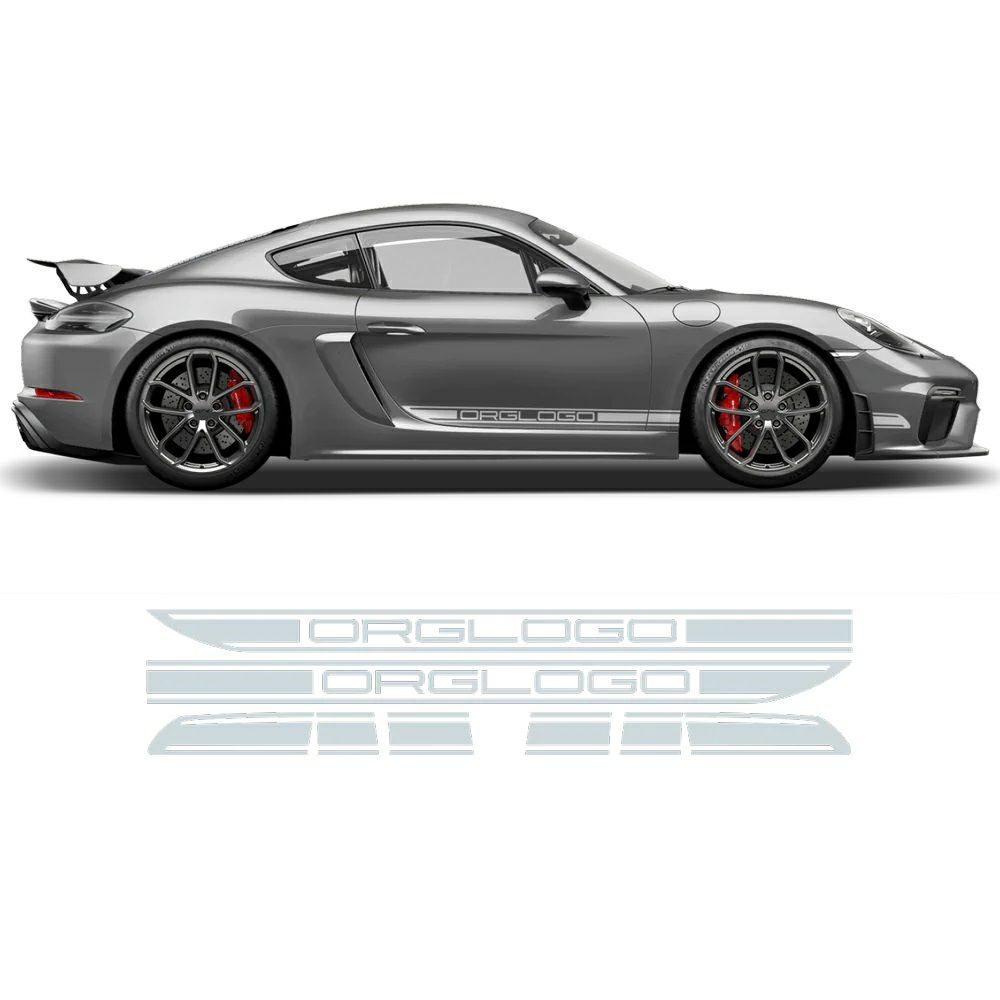 よ*し様 よし ポルシェ 981 ボクスター用 Rennwagen カーボ ポルシェ ボクスター/ケイマン カスタマイズ サイド RACING デカール