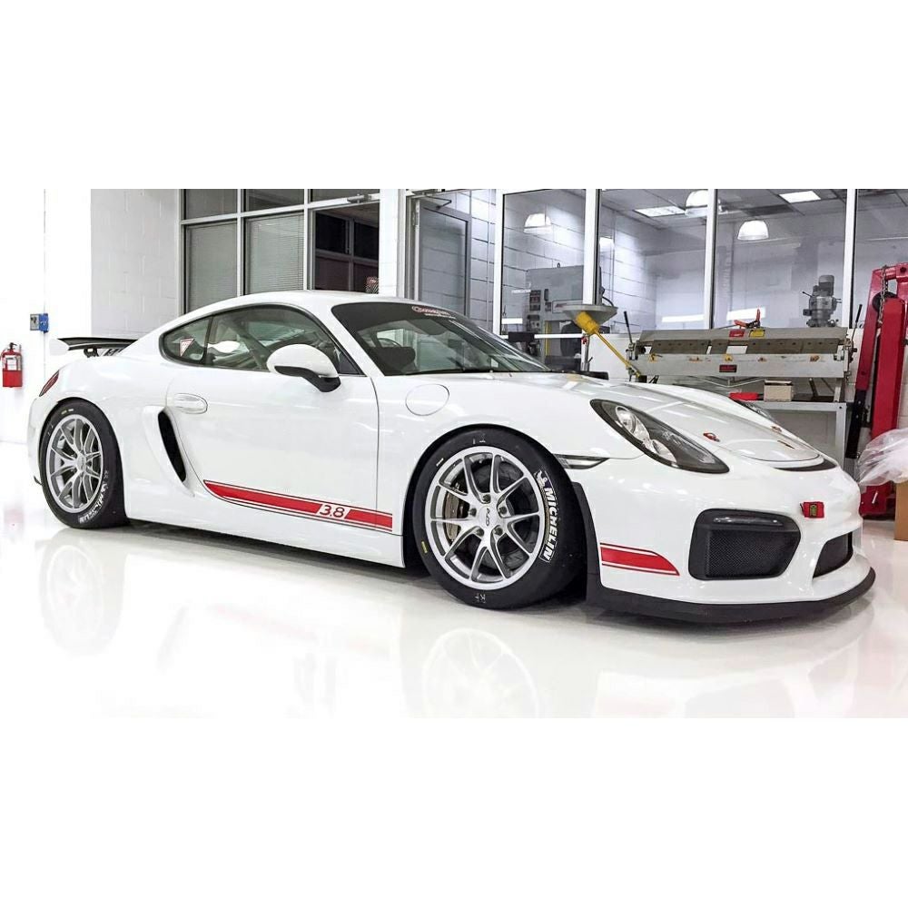 ポルシェ ボクスター/ケイマン カスタマイズ サイド RACING デカール