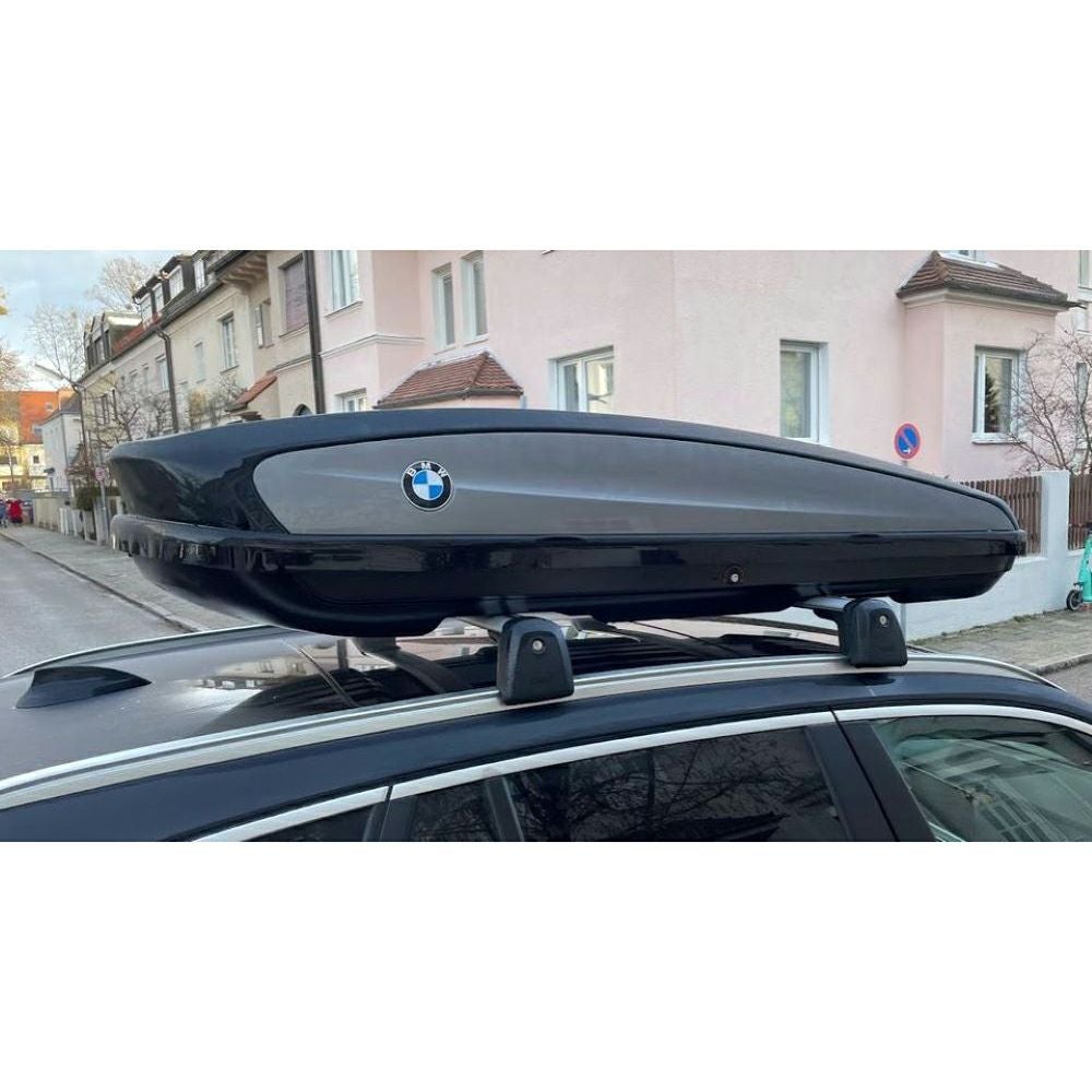 ルーフボックス　Lサイズ　約420L BMW純正】BMW ルーフ ボックス 420L ブラック／チタンシルバー 82732406460