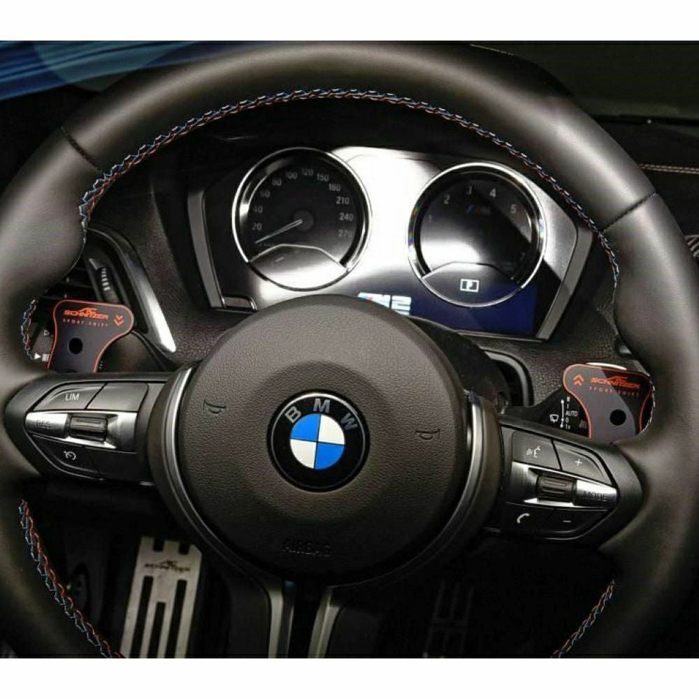  F30系 ステアリングモーター BMW3／4シリーズ(F30／F32)等 ステアリングパドルセット【AC Schnitzer】