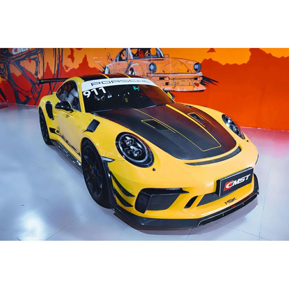 ポルシェ 991(911) GT3／GT3 RS カーボン フロントバンパー カナード