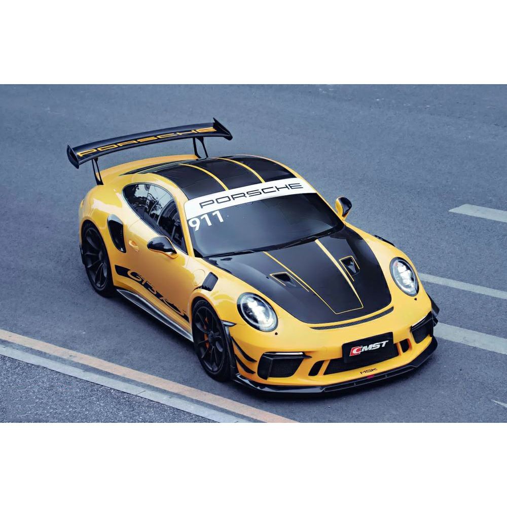 ポルシェ 991(911) GT3／GT3 RS カーボン フロントバンパー カナード