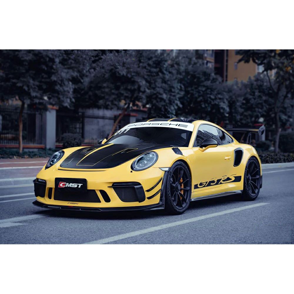 ポルシェ 991(911) GT3／GT3 RS カーボン フロントバンパー カナード