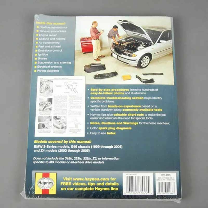 Haynes】リペアマニュアル BMW 3シリーズ(E46)／Z4(E85)