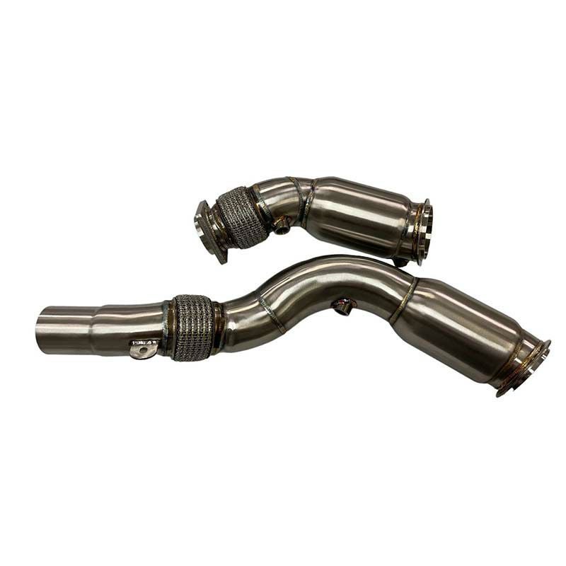 BMW M2C(F87)／M3(F80)等 S55エンジン用 スポーツダウンパイプ【MAD】