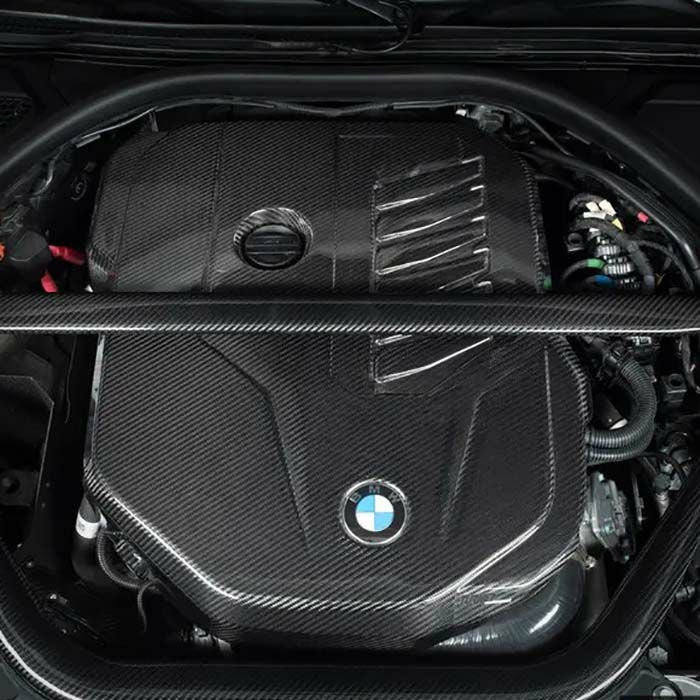 BMW M340i(G20)等 B58エンジン用カーボン・エンジンカバー【Turner