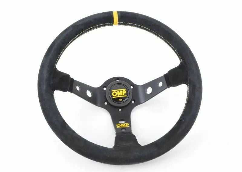 OMP】Corsica ステアリングホイール 330mm(ブラックスエード) OMP】Corsica ステアリングホイール 330mm(ブラックスエード)
