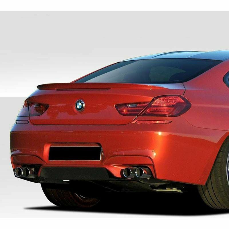  6シリーズ F06/F12/F13 リアバンパー BMW 6シリーズ(F06／F12／F13) M6ルック・リアバンパー【Duraflex】