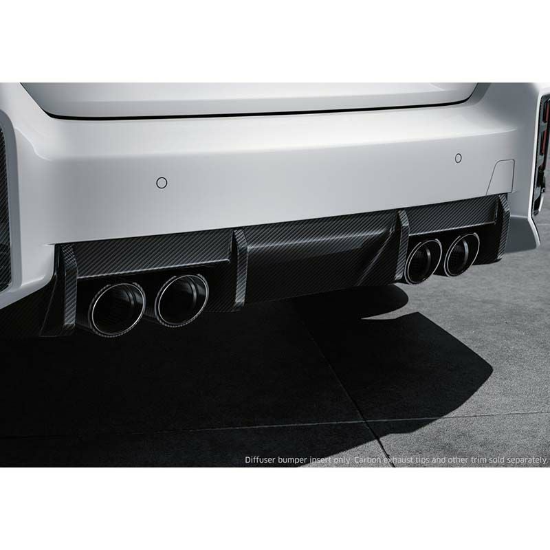 BMW純正】M Performance リアカーボンディフューザー(純正マフラー用