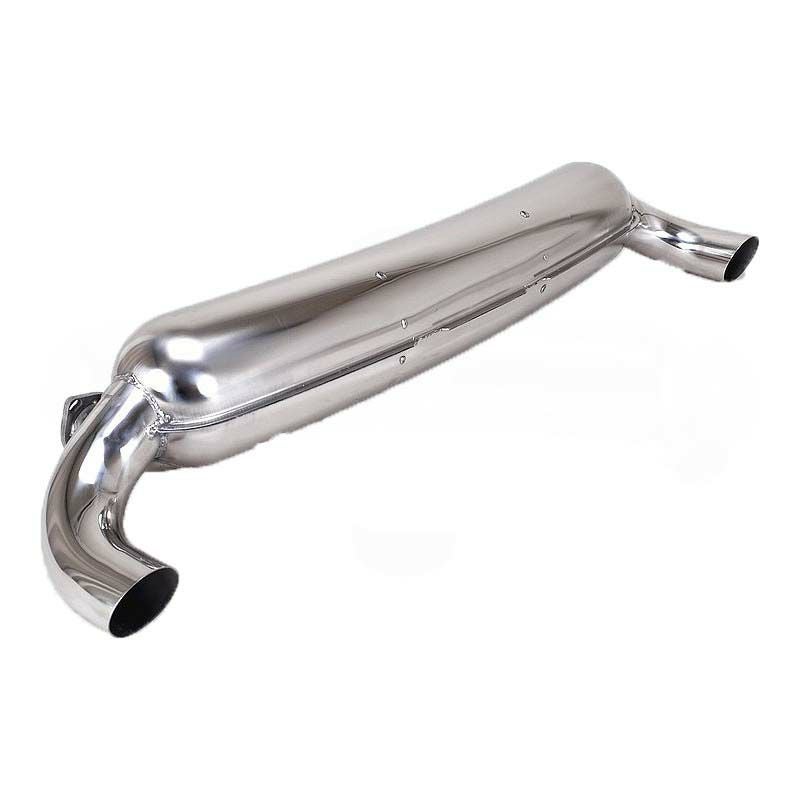 ポルシェ 930カレラ 1in-2out スポーツマフラー(84mmマフラーチップ付