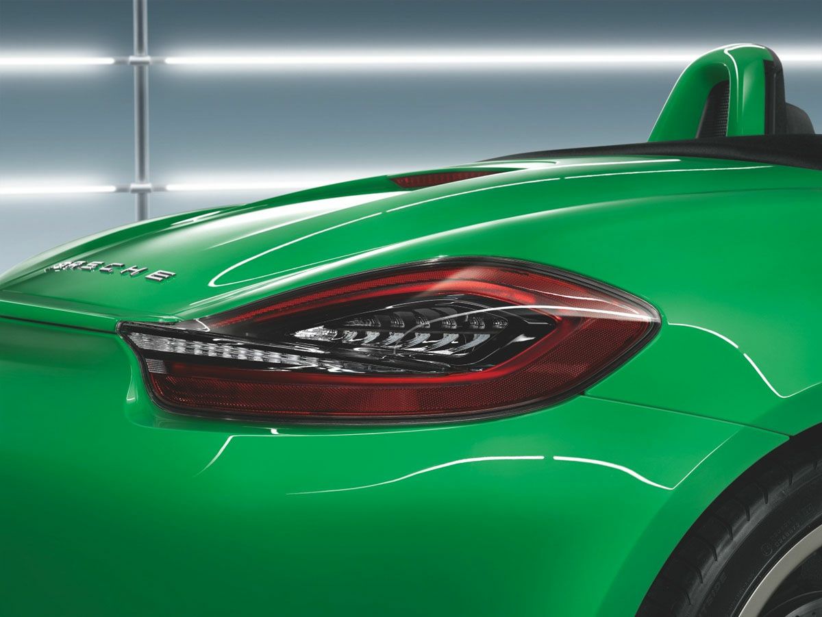 ポルシェ純正】981ボクスター/ケイマン ティンテッドルック テール