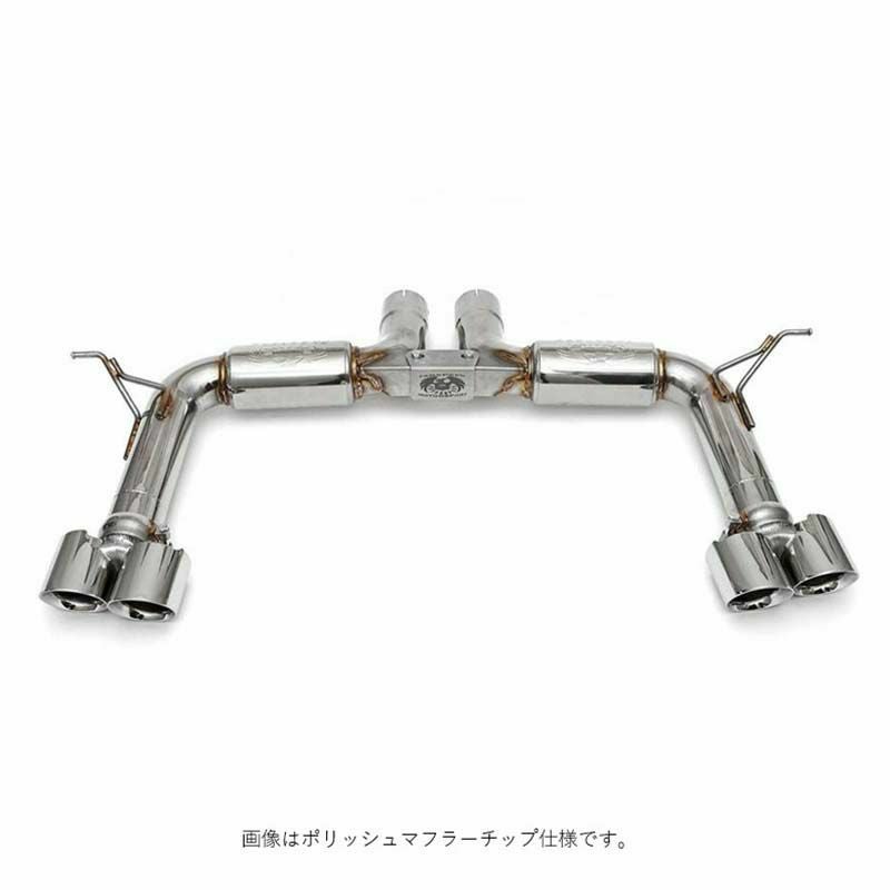 BMW X5M(F85) スーパーカップマフラーシステム(ポリッシュステンチップ