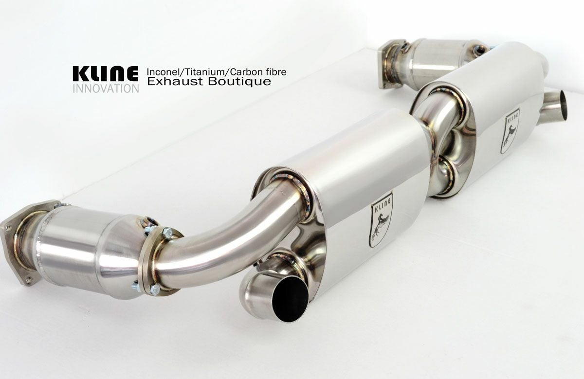 ポルシェ 996ターボ ステンレス スポーツ触媒(200セル)【Kline