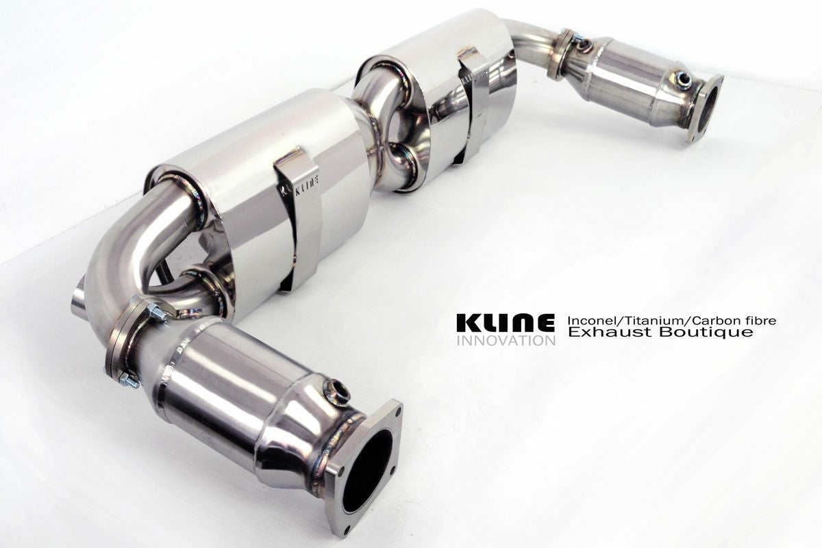 専用。 ポルシェ 996ターボ ステンレス スポーツ触媒(200セル)【Kline