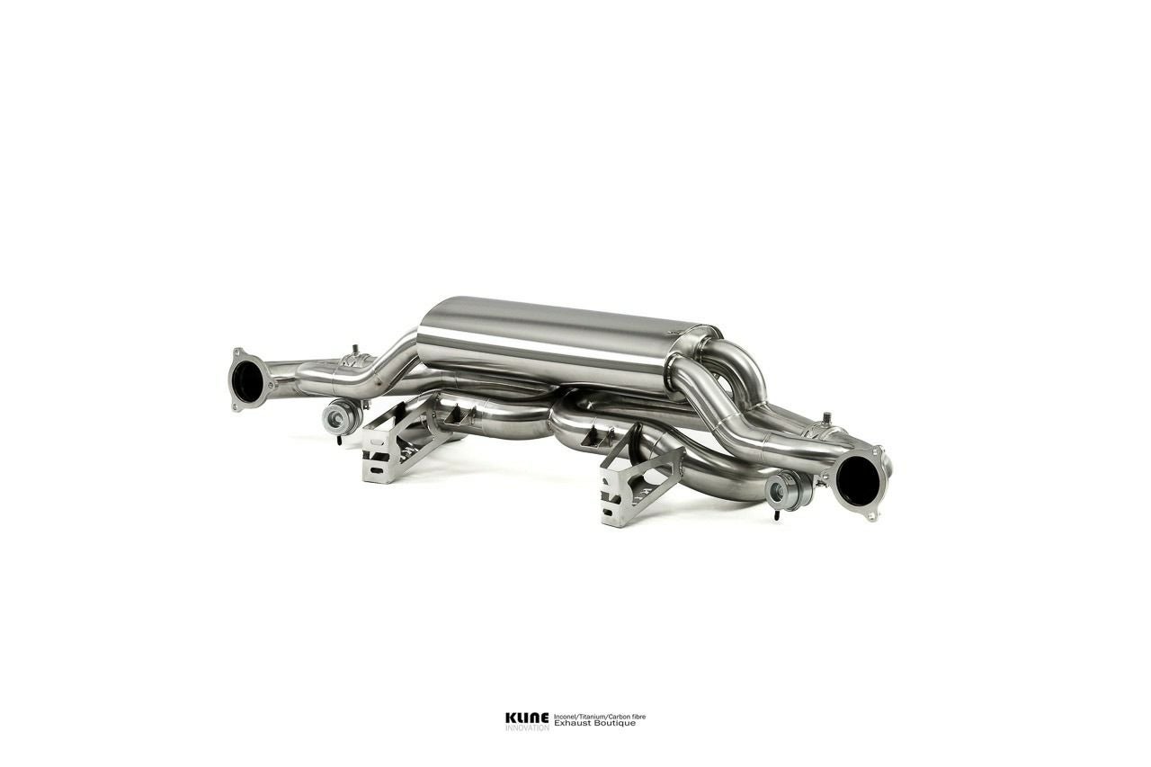 ポルシェ 718ケイマンGT4RS インコネル625 バルブトロニックマフラー
