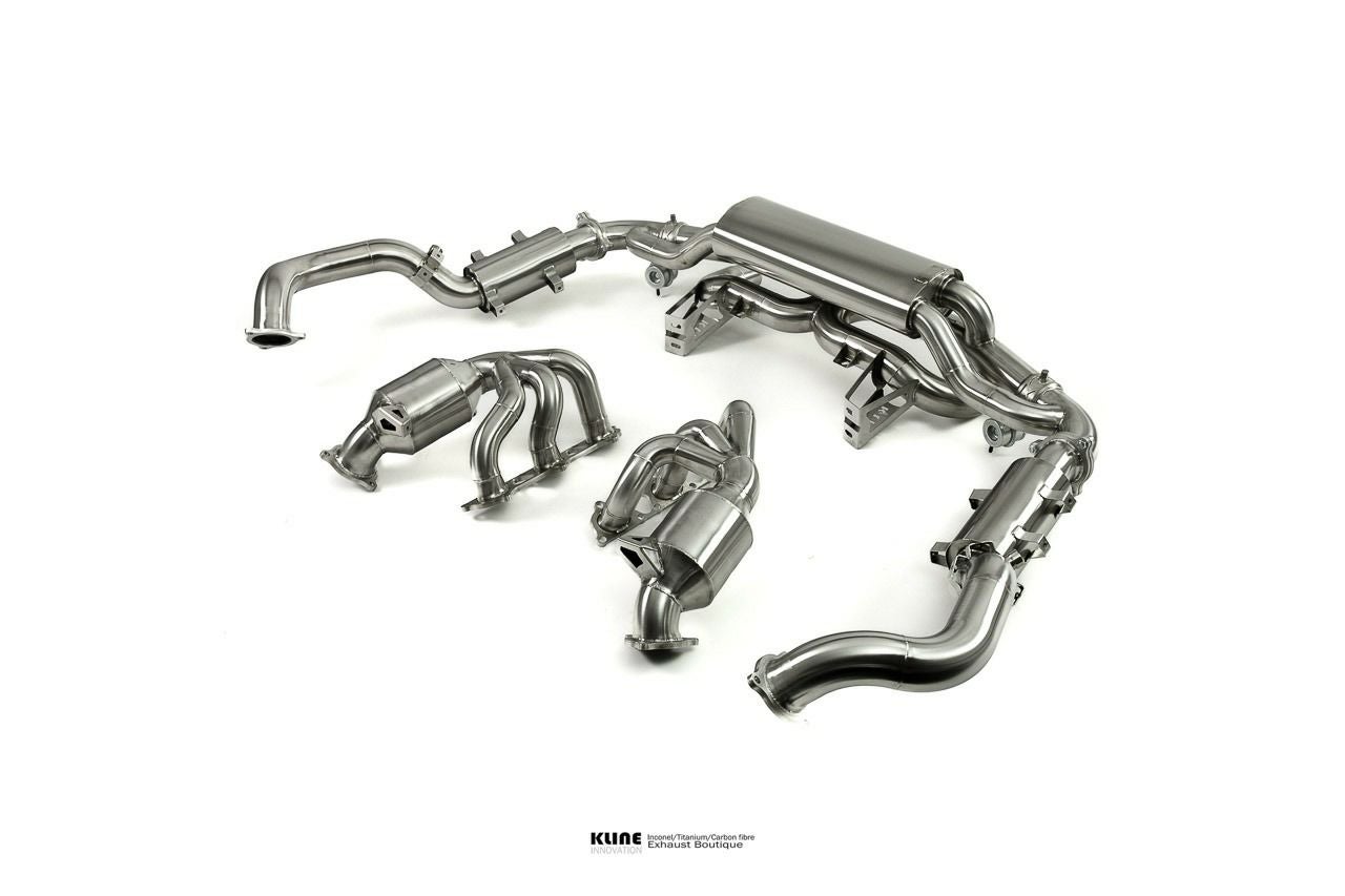 ポルシェ 718ケイマンGT4RS インコネル625 バルブトロニックマフラー