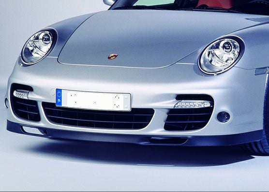 新品・純正ポルシェ 997 ターボ フロントリップ 9975055571601C ポルシェ純正】ポルシェ 997(911) ターボ フロント ローワースポイラー