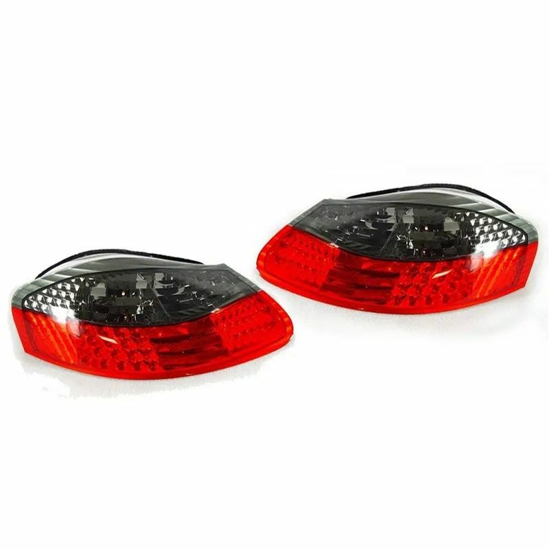 PORSCHE ポルシェ 986 ボクスター LED ブレーキライト スモーク色 ポルシェ 986ボクスター レッド&スモーク LEDテールライトセット【DEPO】