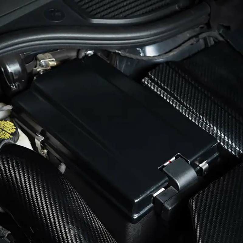 ゴルフ7GTI ECSチューニングエンジンカバー フォルクスワーゲン ゴルフ8GTI／R マットブラック・バッテリーカバー