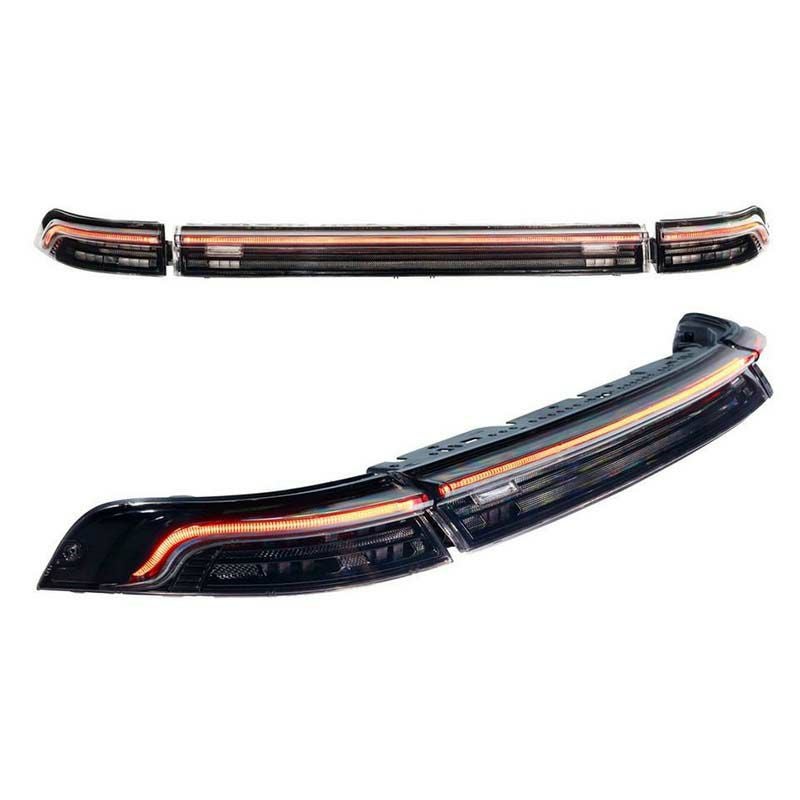 訳アリ品】ポルシェ 993 LEDテールライト(スモーク)【Rennline】