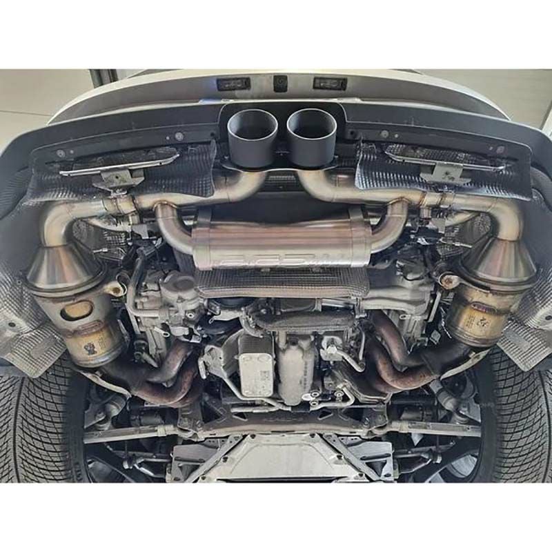 ポルシェ 992GT3 ECE認証 可変バルブマフラー(ステンレステールパイプ
