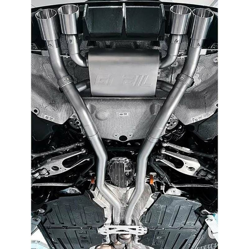 BMW M3(G80)／M4(G82) ECE認証 可変バルブマフラー(ステンレステール