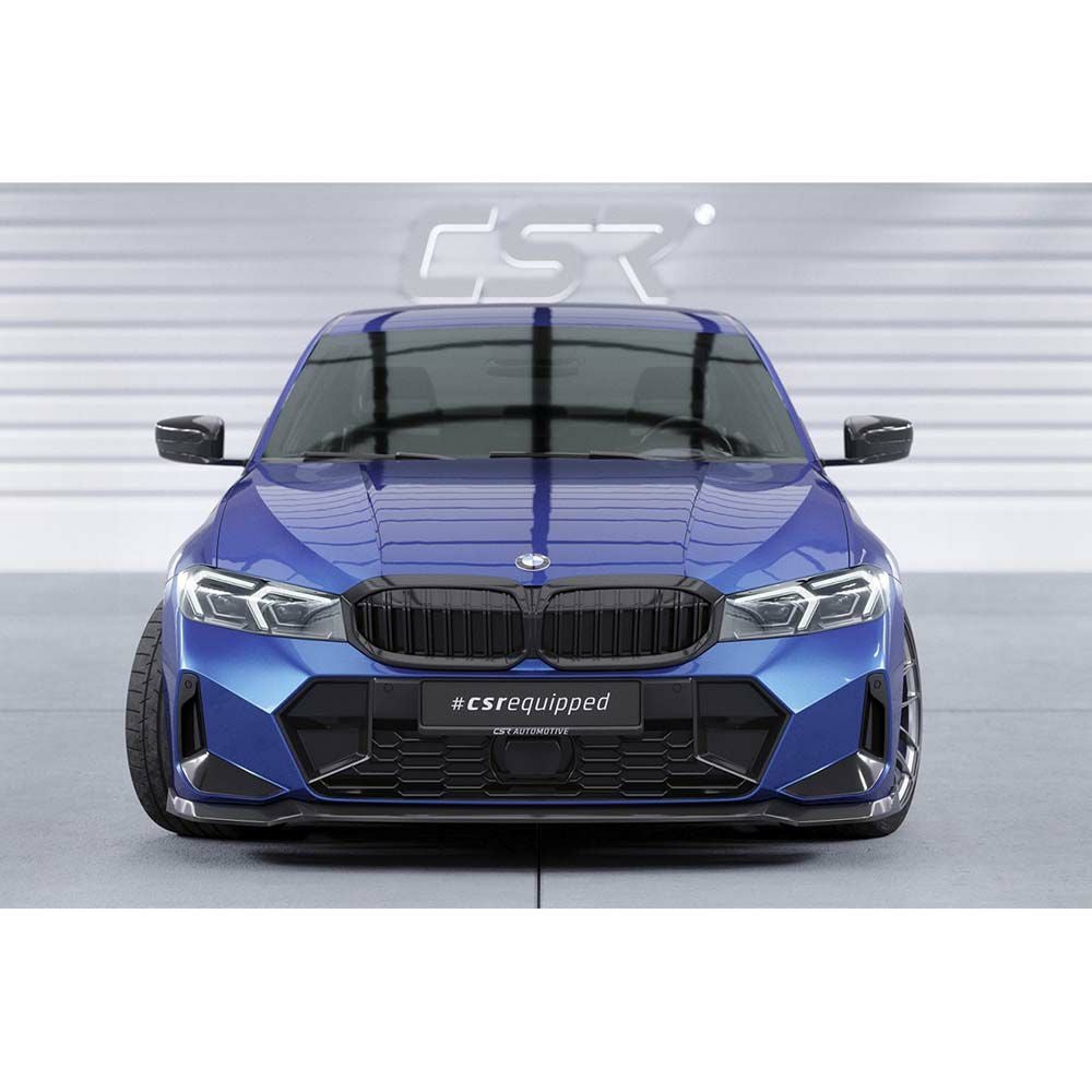 BMW 3シリーズ(G20／G21)後期 グロスブラック・フロントリップ