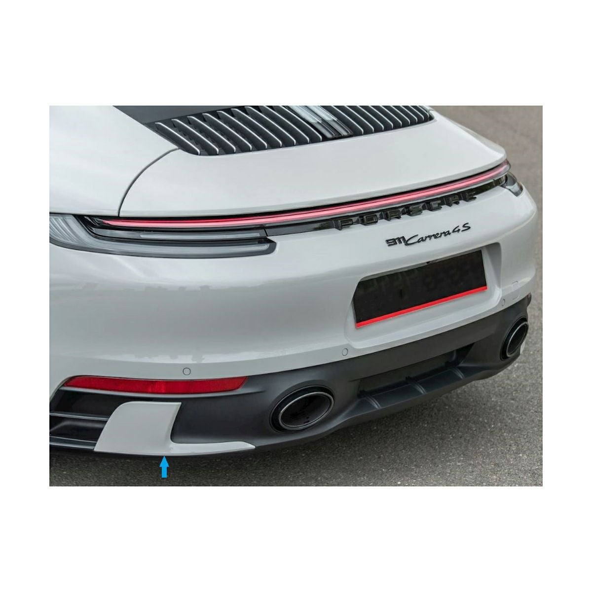 ポルシェ純正】ポルシェ 992.1カレラ／GTS リアバンパー サイド トリム