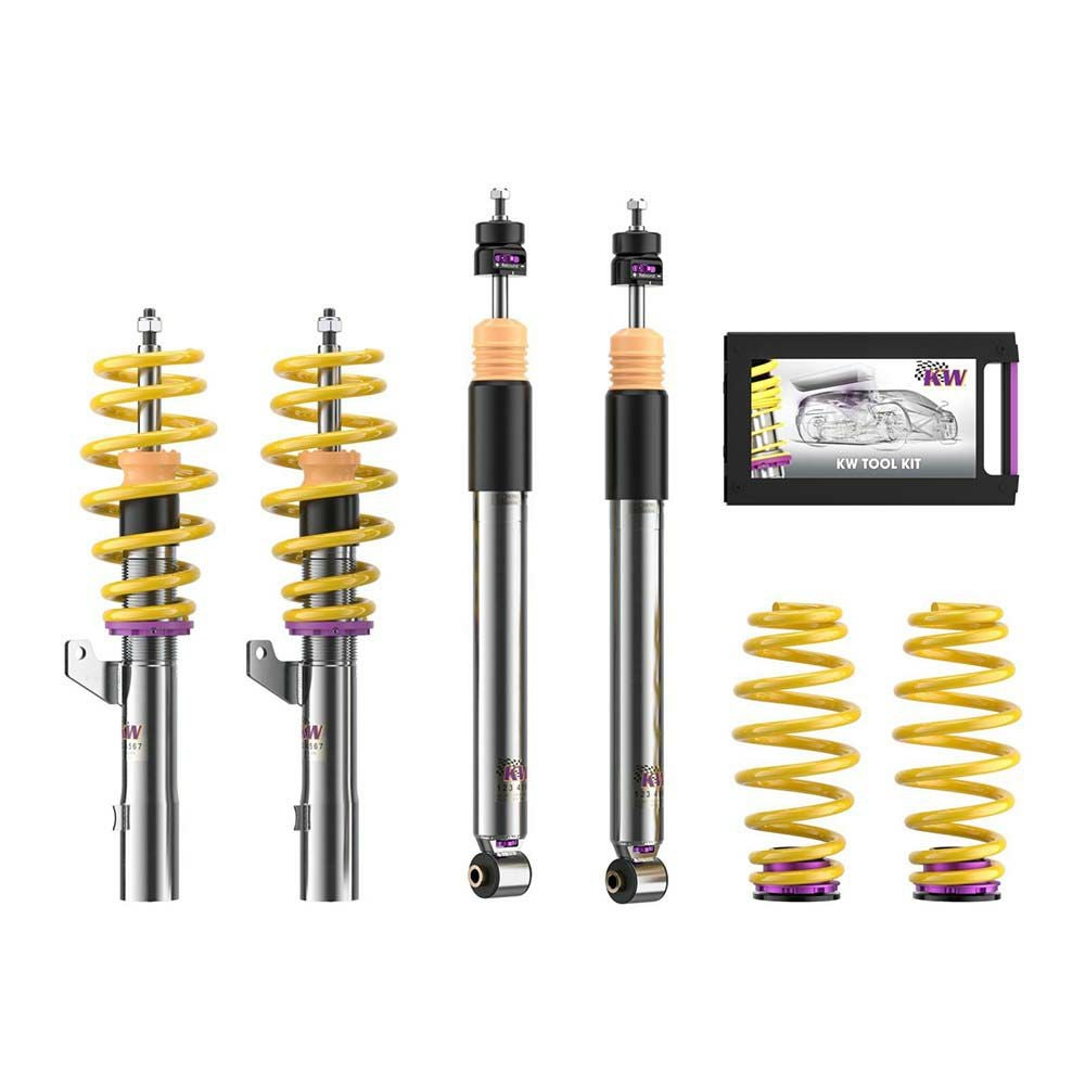 KW】V3 車高調サスペンションキット フォルクスワーゲン ゴルフ7R(DCC
