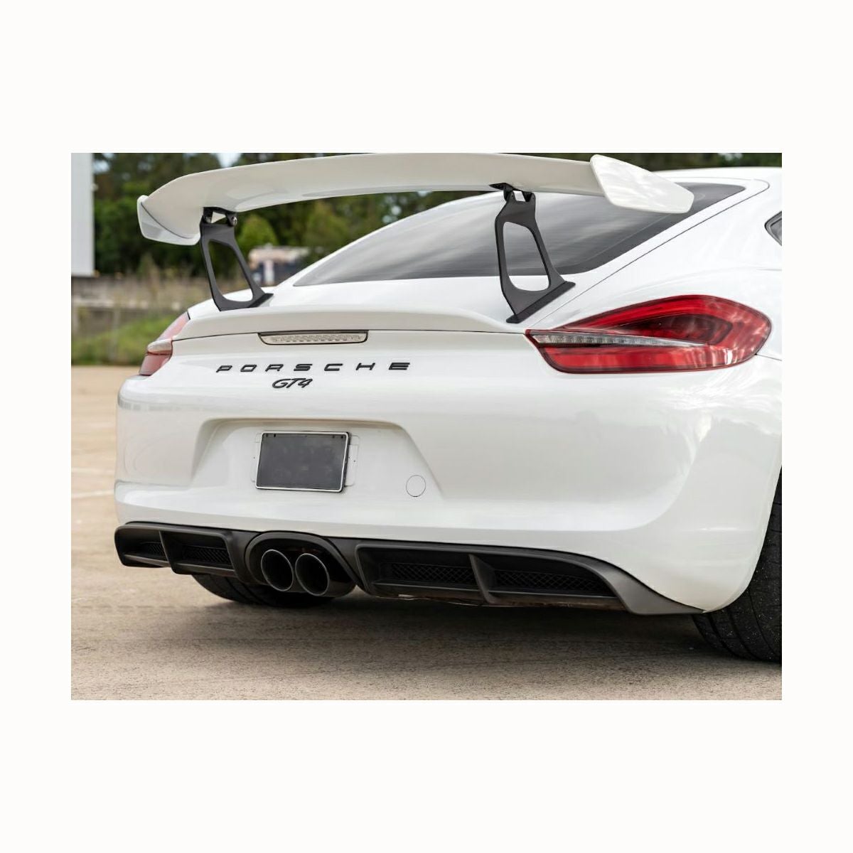 ポルシェ純正】ポルシェ 981ケイマンGT4 リア ディフューザー グリル